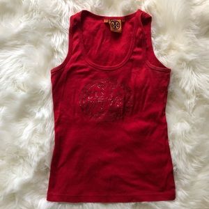 Tory Burch Rhinestone Tank